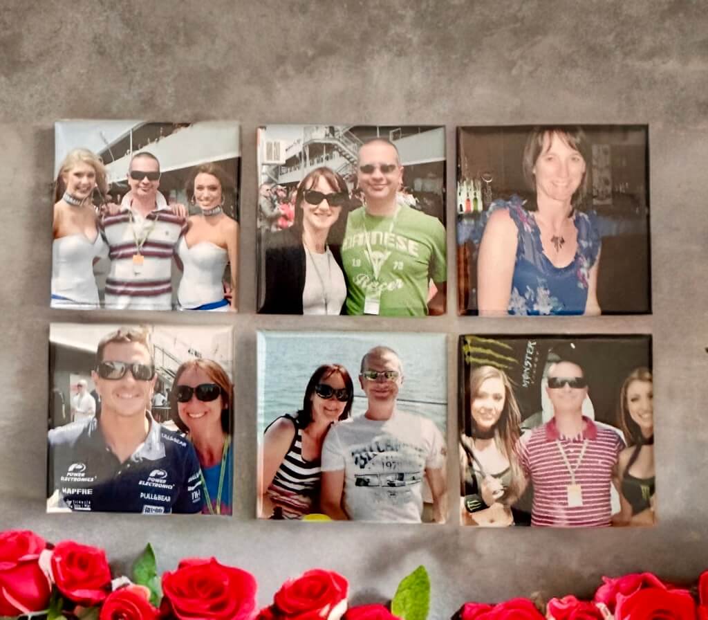 6 x Photo Magnets l 2.0 Square