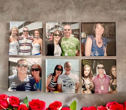 6 x Photo Magnets l 2.0 Square