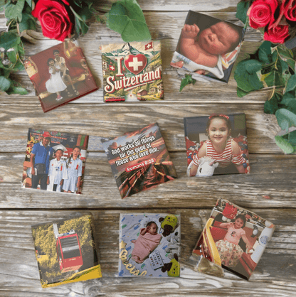 9 x Photo Magnets l 2.0 Square