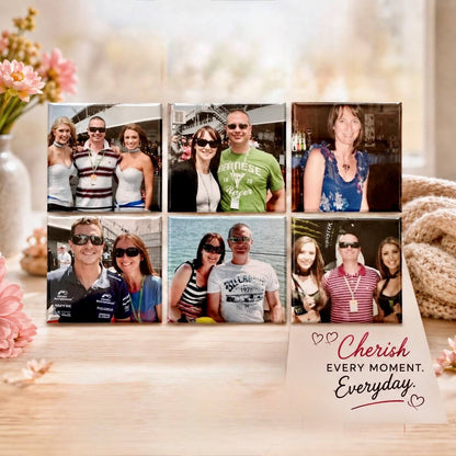 6 x Photo Magnets l 2.0 Square