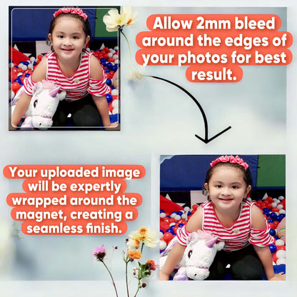 9 x Photo Magnets l 2.0 Square