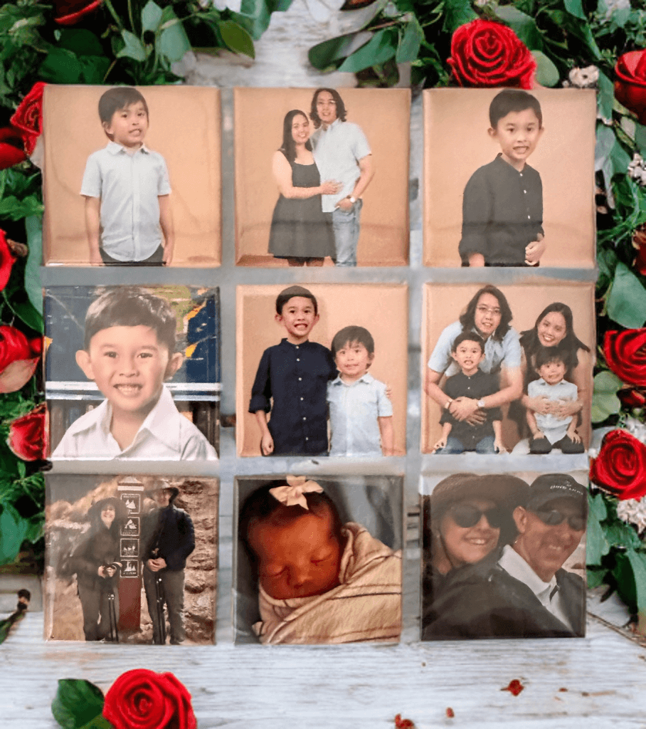 9 x Photo Magnets l 2.0 Square