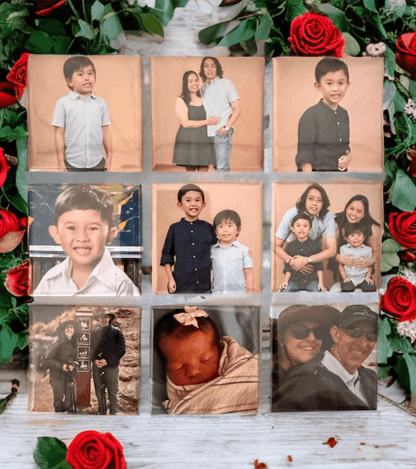 9 x Photo Magnets l 2.0 Square